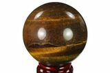 Polished Tiger's Eye Sphere #143254-1